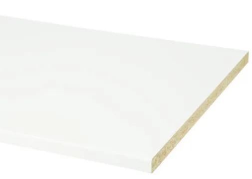 Werkblad spaanplaat 28mm wit