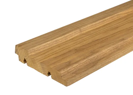 Thermisch gemodificeerd Fraké dubbel blokprofiel ongelijk x-clip 21x129mm (werkend)