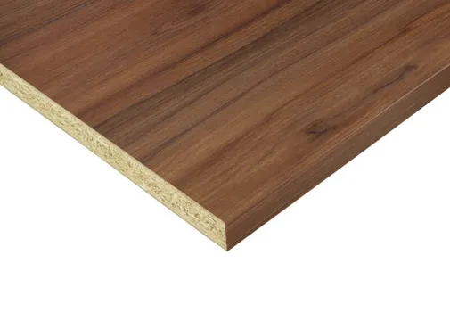 Werkblad Spaanplaat 28mm walnoot