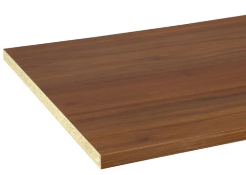 Werkblad Spaanplaat 28mm walnoot