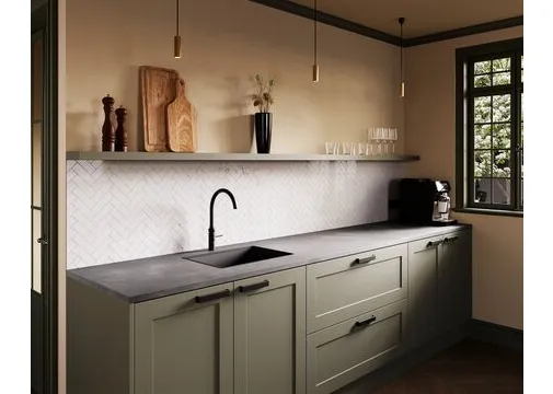 Werkblad Spaanplaat 28mm beton antraciet
