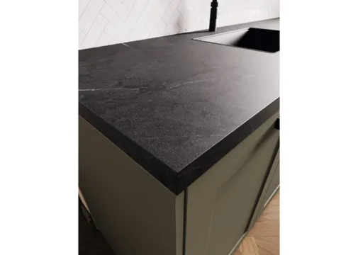 Werkblad Spaanplaat 38mm zwart marmer
