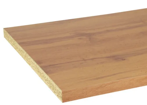 Werkblad Spaanplaat 38mm eiken naturel