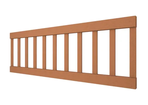 Hardhouten tuinhekwerk 180x60cm geschaafd