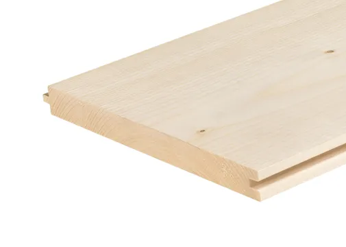 Vloerdeel Vuren 32x300mm (werkend 25x280mm) mes en groef geschaafd 