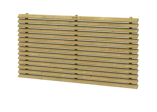 Jaloeziescherm 180x90cm geschaafd geïmpregneerd