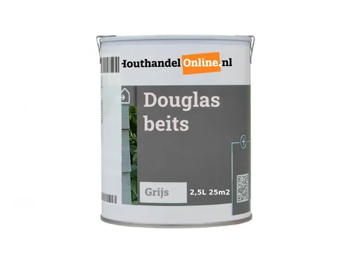 Douglas hout beits grijs RAL 7037