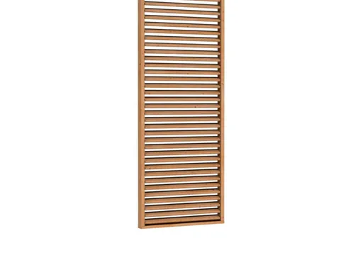 Louvrescherm / shutterscherm Douglas 89x224cm geschaafd