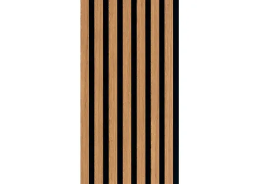 Akoestische wandpanelen / lattenwand brons Eiken 30x260cm