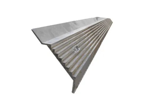 Aluminium knelprofiel 2500x50mm