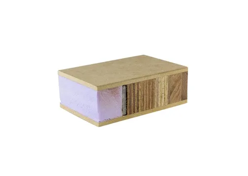 Deurplaat Alu Light Tricoya 40mm