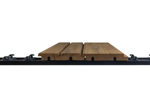 Aluminium x-clip railsysteem 220cm