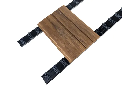 Aluminium x-clip railsysteem 220cm