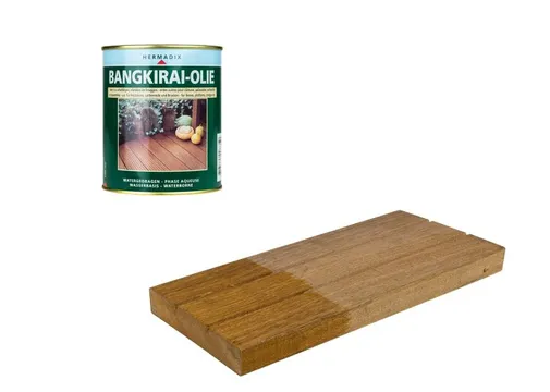 Bangkirai olie voor Hardhout