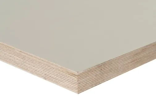 Multiplex Berken 40mm I-paint licht grijs gecoat 10 jaar garantie 