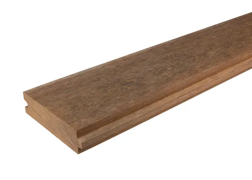 Plank damwand beschoeiing Azobé 50x185mm geschaafd
