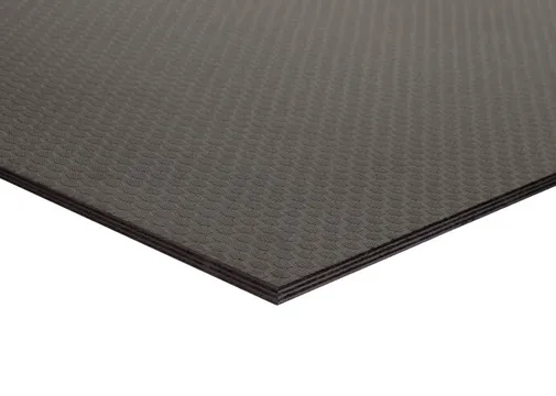 Betonplex 9mm grote maat antislip honingraat donker bruin 220/120grams fenolharscoating 