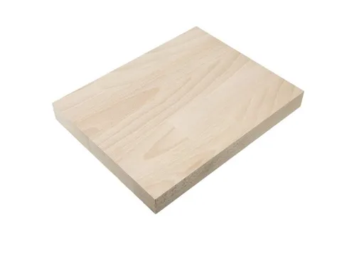 Werkblad Beuken gestoomd A/B 27mm massief gevingerlast en gelamineerd 