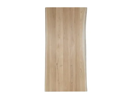 Tafelblad Rustiek C Eiken 40mm met boomkanten (lange zijdes) 