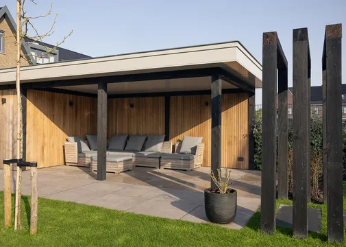 Boeidelen Western Red Cedar 28x385mm 2x rondom gegrond 