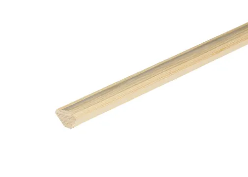 Bollat Grenen 18x18mm geschaafd per 10 stuks