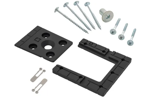 Cobblit® bevestigingset t.b.v. betonpoer voor houten palen van 140x140 of 150x150mm