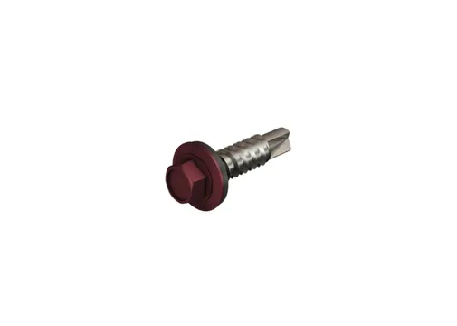 Dakpanplaat schroef 4.8x70mm incl. Neo. ring roodbruin 100st