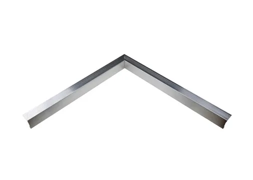 Daktrim aluminium binnenhoek 45x45mm 800mm