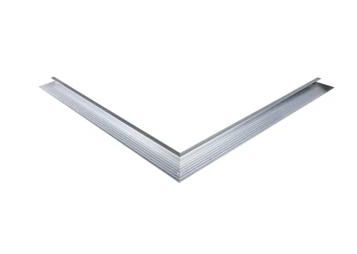 Daktrim aluminium binnenhoek 45x45mm 800mm