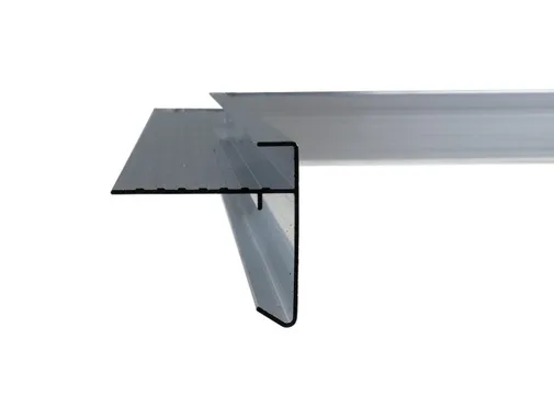 Daktrim aluminium binnenhoek 45x45mm 800mm