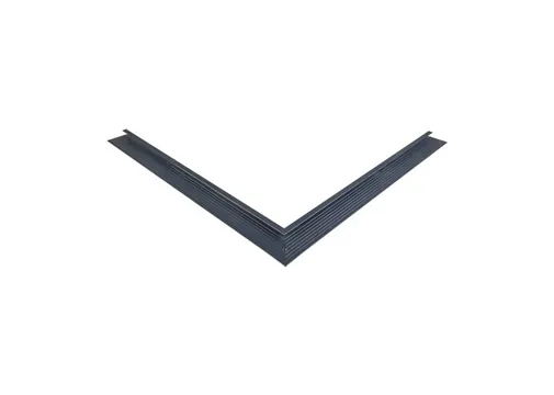 Daktrim aluminium binnenhoek 45x45mm 800mm antraciet 