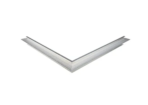 Daktrim aluminium binnenhoek 60x45mm 800mm