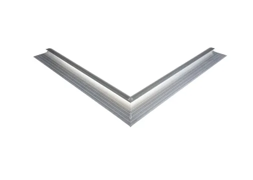 Daktrim aluminium binnenhoek 60x64mm 800mm