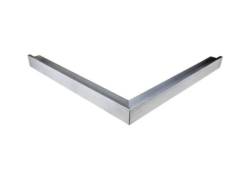 Daktrim aluminium buitenhoek 45x45mm 800mm