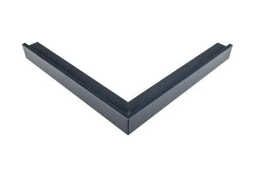 Daktrim aluminium buitenhoek 45x45mm 800mm antraciet 