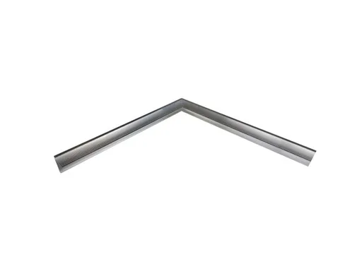 Daktrim aluminium buitenhoek 60x45mm 800mm