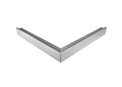 Daktrim aluminium buitenhoek 60x45mm 800mm