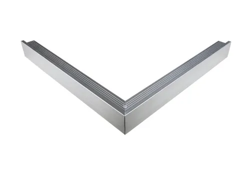 Daktrim aluminium buitenhoek 60x64mm 800mm