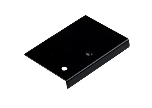 Daktrim aluminium verbindingsplaat 60mm zwart