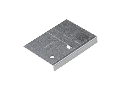 Daktrim aluminium verbindingsplaat 60x45mm