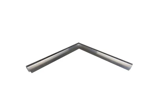 Daktrim aluminium binnenhoek kraal 26x40mm 800mm
