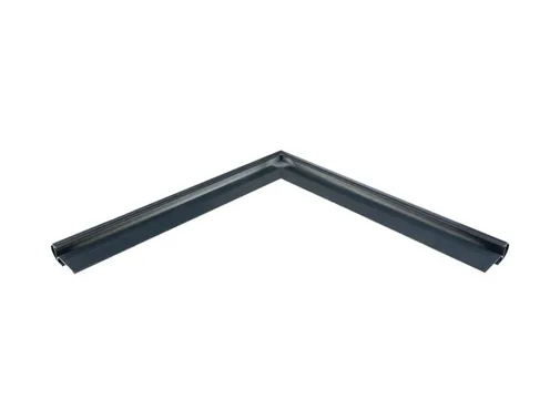 Daktrim aluminium buitenhoek kraal 26x40mm 800mm antraciet