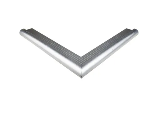 Daktrim aluminium buitenhoek kraal 45x40mm 800mm