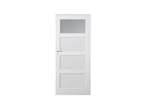 Binnendeur Accent SKS 1235-C1 met blank glas wit RAL9010 