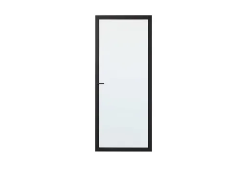 Binnendeur SSL 4000 met nevelglas zwart RAL 9011