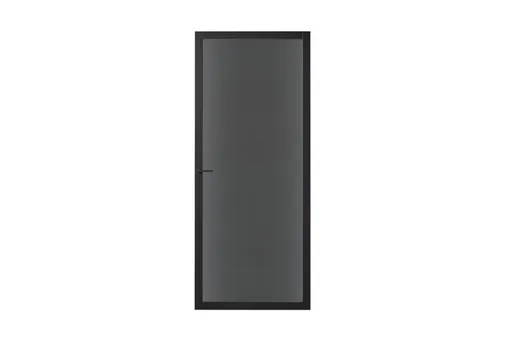 Binnendeur SSL 4000 met rookglas zwart RAL 9011