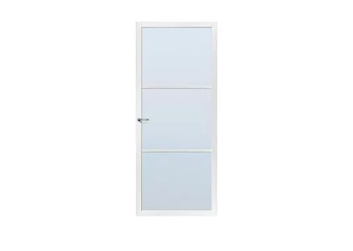 Binnendeur SSL 4403 met blankglas wit RAL 9010 