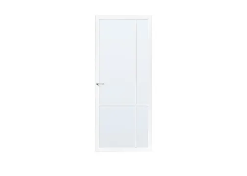 Binnendeur SSL 4407 met blankglas wit RAL 9010 