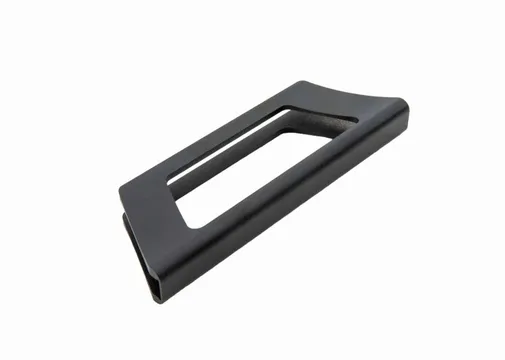 Deurgreep XL voor glazen schuifwand 150x50mm mat zwart