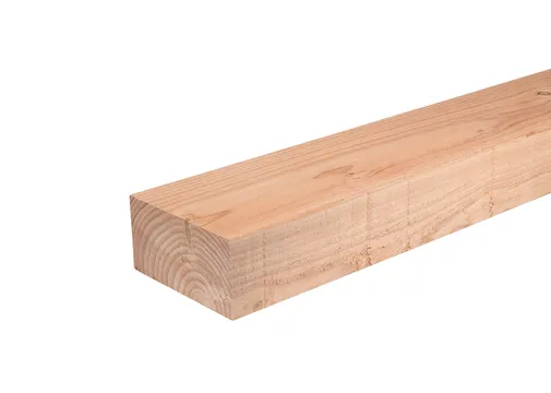 Balk Douglas hout 100x200mm fijnbezaagd 
